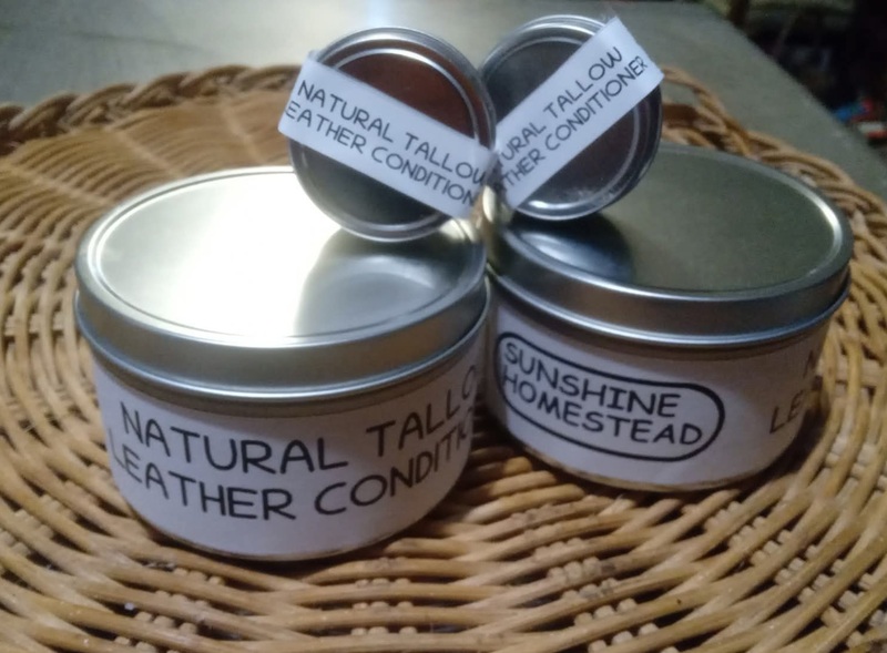 Natural Tallow Leather Conditioner